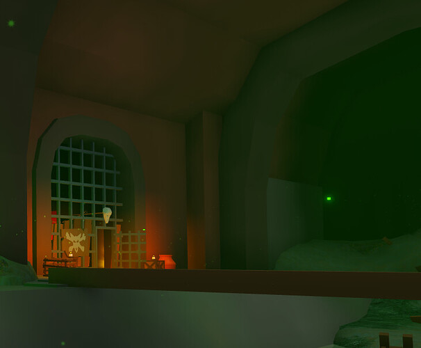 An ominous room..